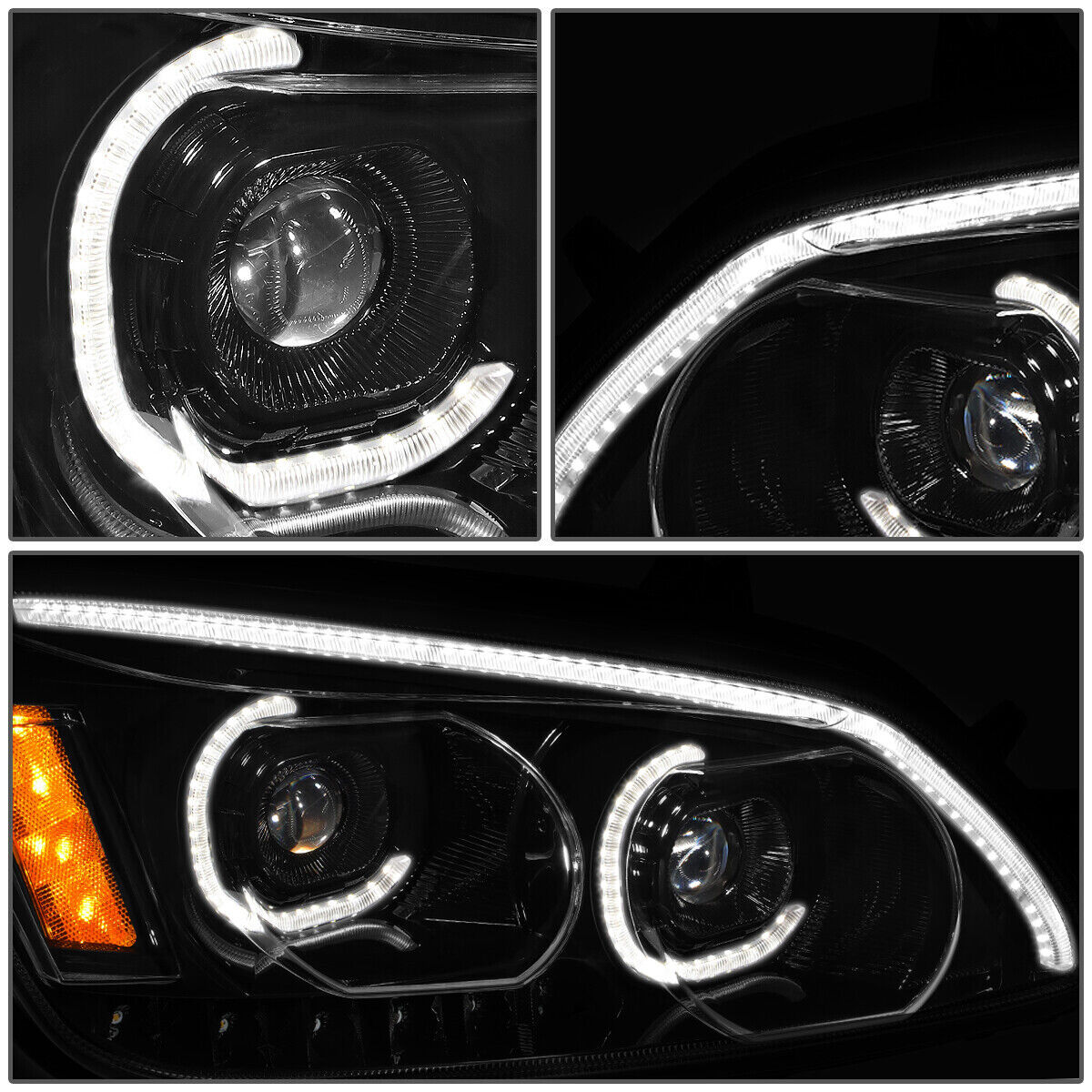 KENWORTH T660 2008-17 LED HEADLIGHT BLACK (PASSENGER) - National Truck ...
